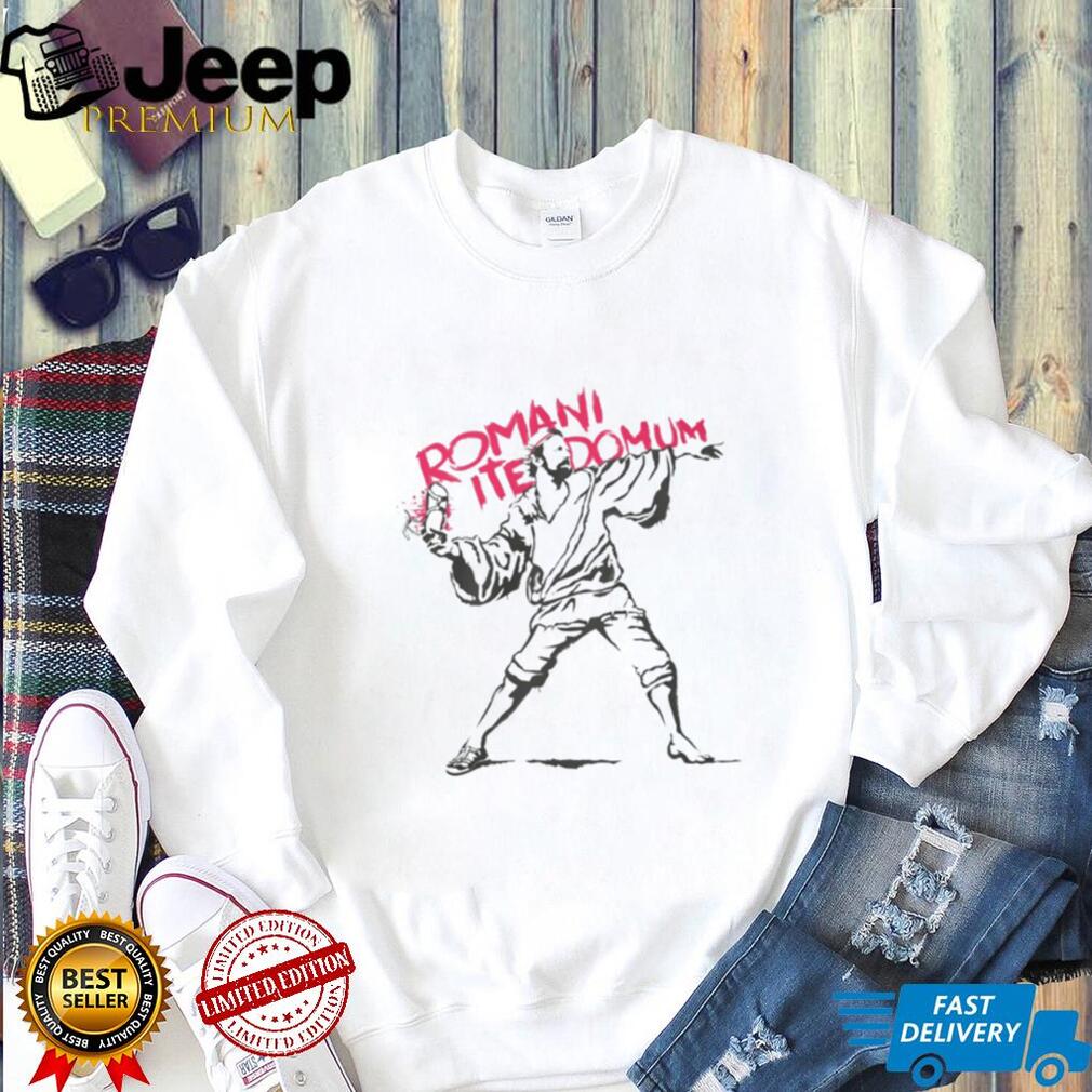 Monty Python Life of Brian “Romani Ite Domum” Graffiti T Shirt