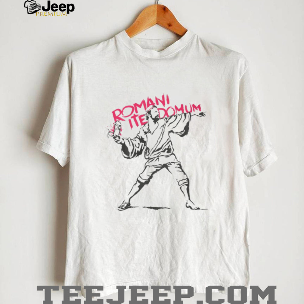 Monty Python Life of Brian “Romani Ite Domum” Graffiti T Shirt