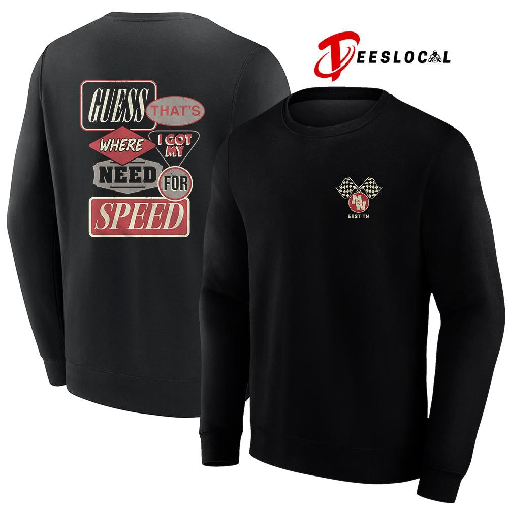 Morgan Wallen guess that’s where I got my need for speed graphic shirt