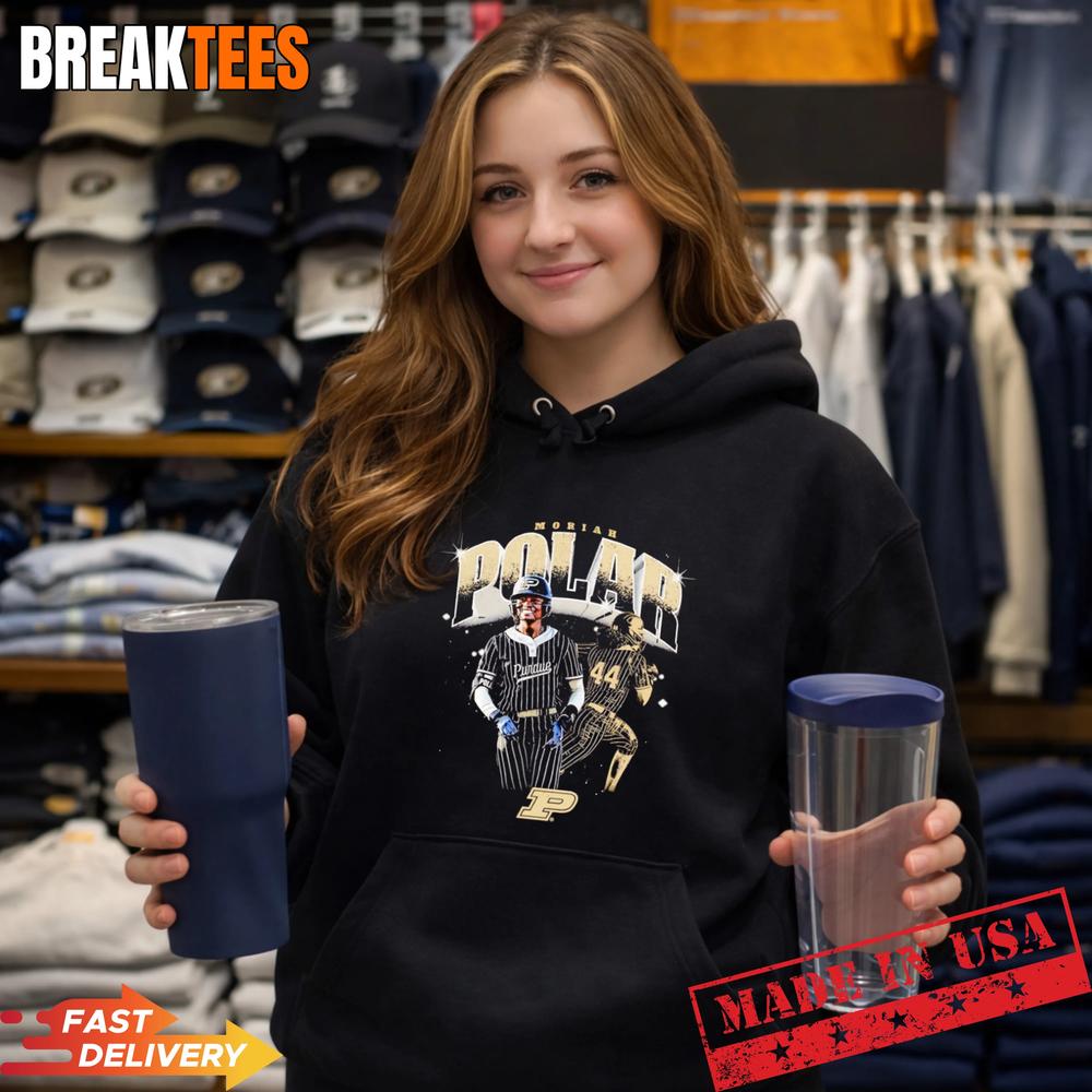 Moriah Polar Purdue Boilermakers Softball T-Shirt