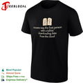 Moses was the first with a tablet downloading data from the cloud shirt