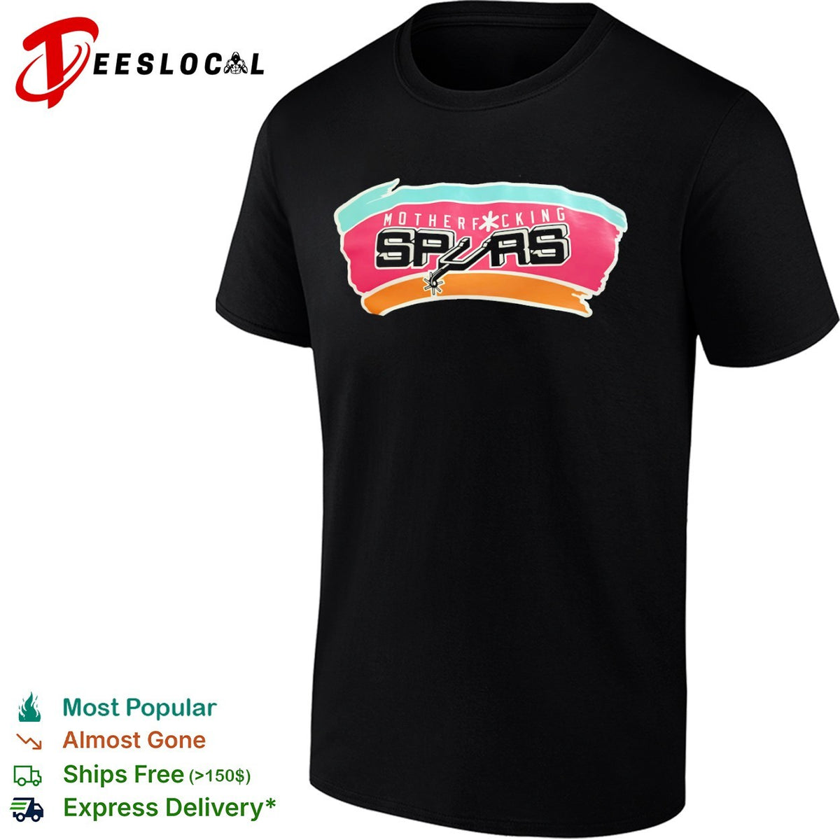 Motherfucking Spurs San Antonio Basketball National shirt
