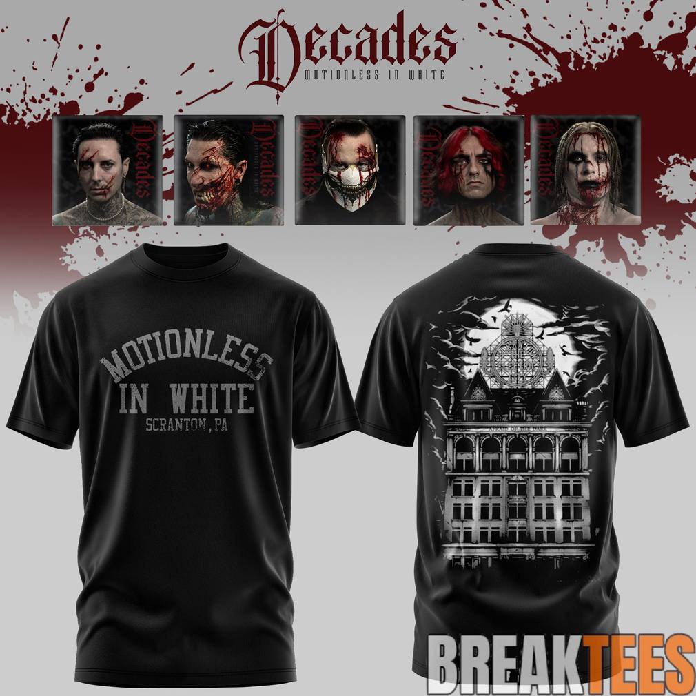 Motionless In White Afraid of the Dark Exclusive Shirt