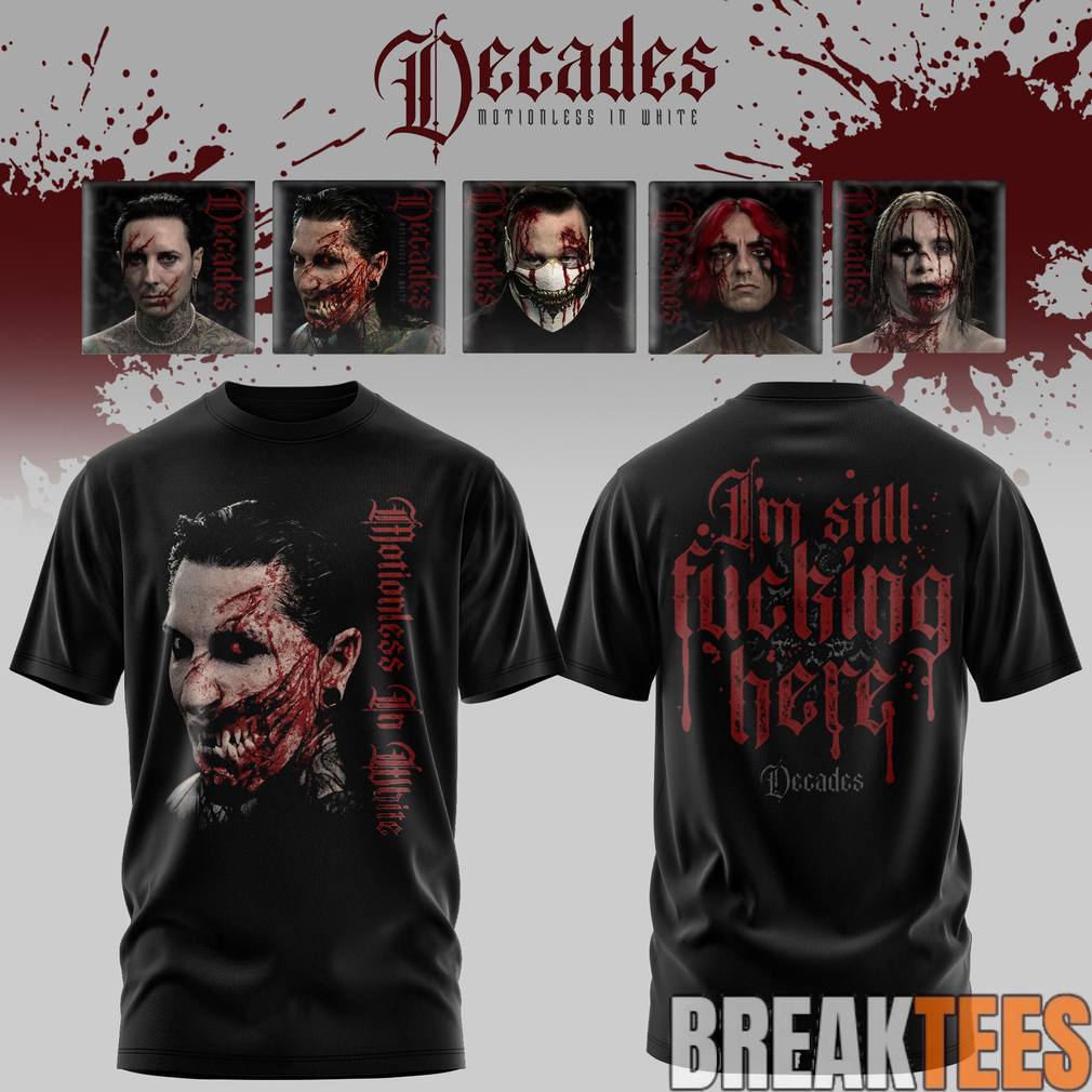 Motionless In White Afraid of the Dark Exclusive Shirt