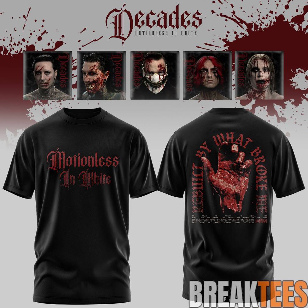 Motionless In White Afraid of the Dark Exclusive Shirt