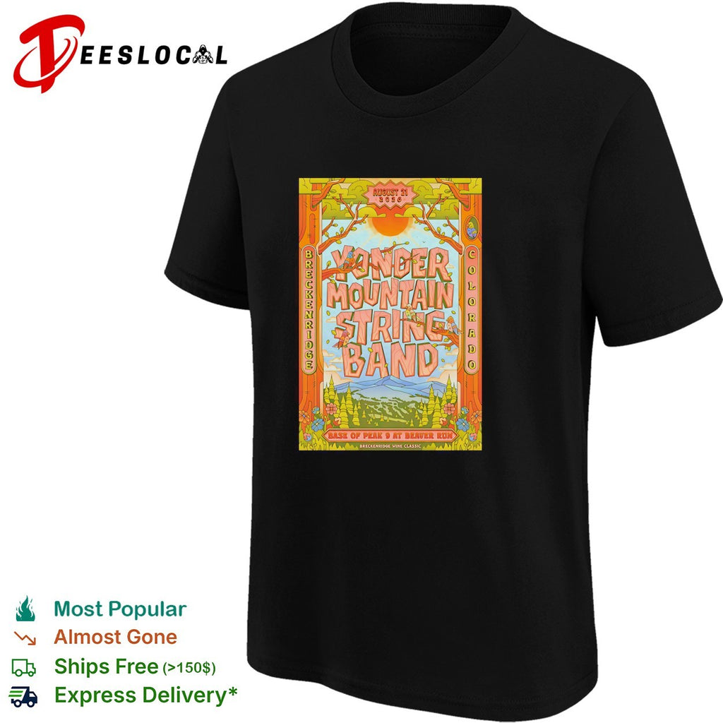Mountain string band folk concert Deer Park Colorado framed poster art shirt