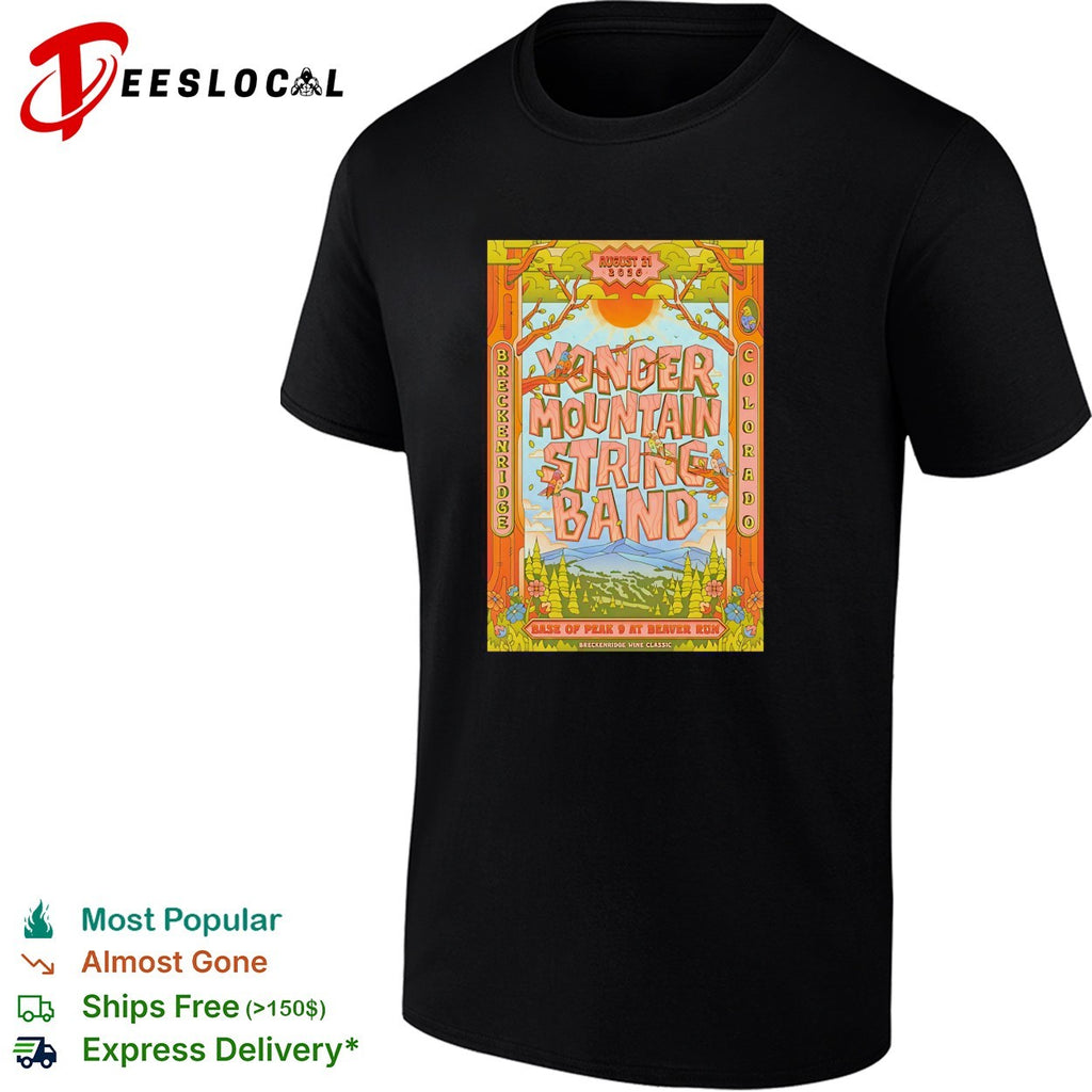 Mountain string band folk concert Deer Park Colorado framed poster art shirt