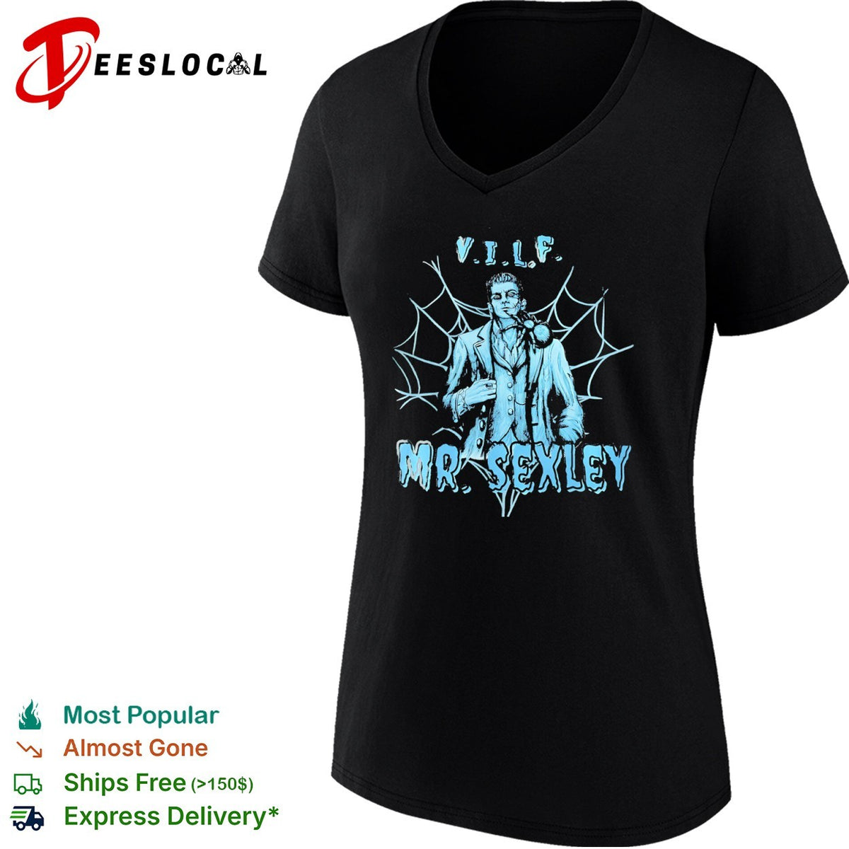 Mr Sexley VILF Spider shirt