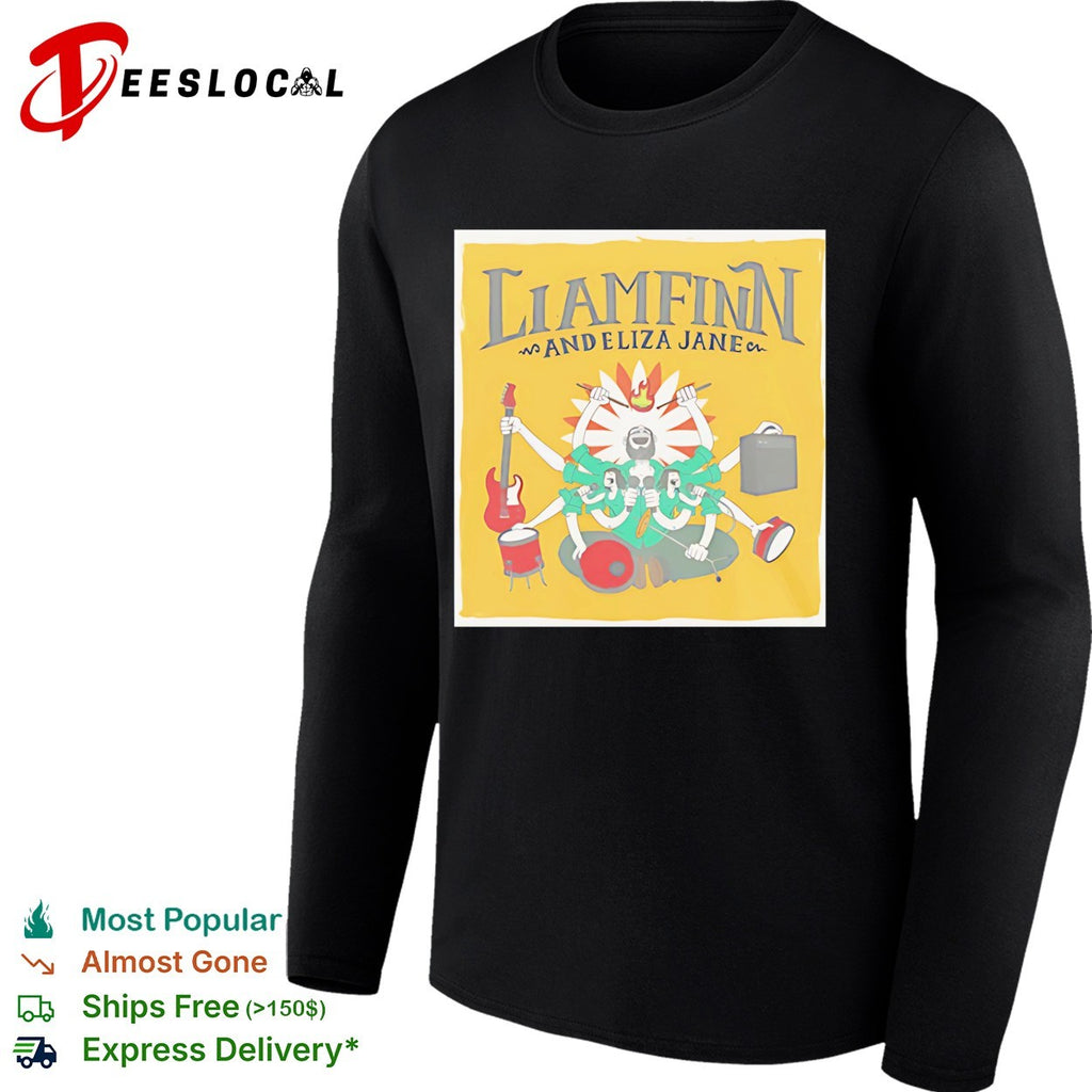 Multi-armed musician mandala concert duo colorful art shirt