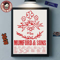 Mumford And Sons Rushmere North America Tour 2025 Schedule Dates Official Home Decor Poster Canvas