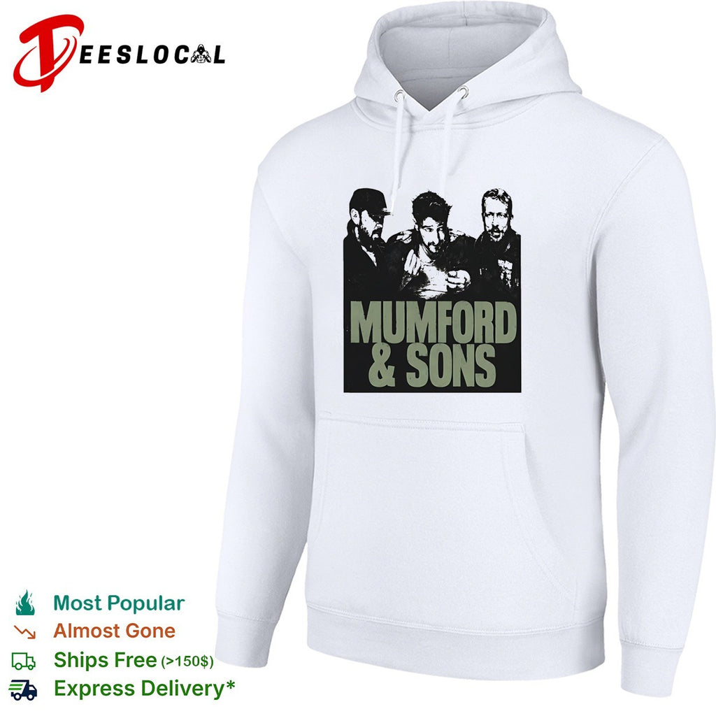 Mumford and Sons Prizefighter Tour 2026 North America Merch Portrait photo shirt