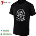 Mumford and Sons Rushmere 2025 floral wreath logo shirt