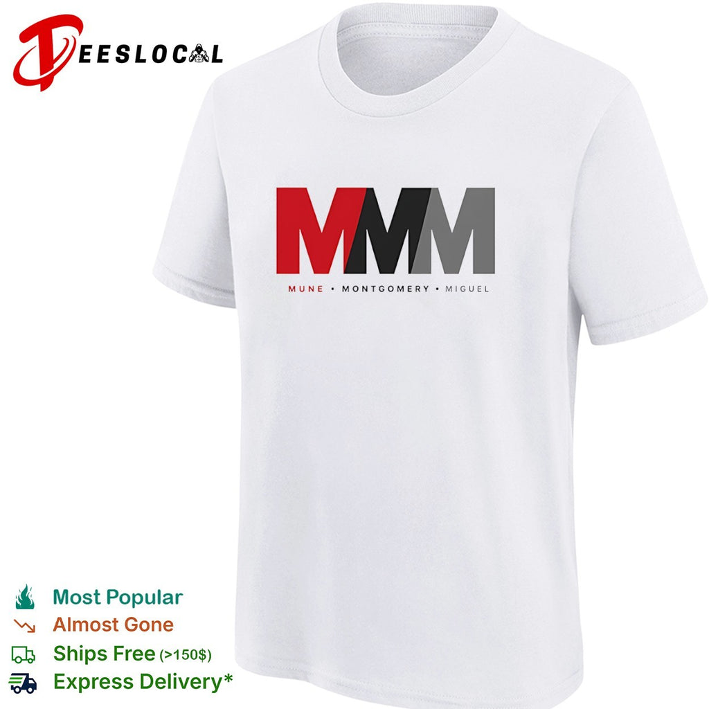 Mune Montgomery Miguel MMM Logo shirt