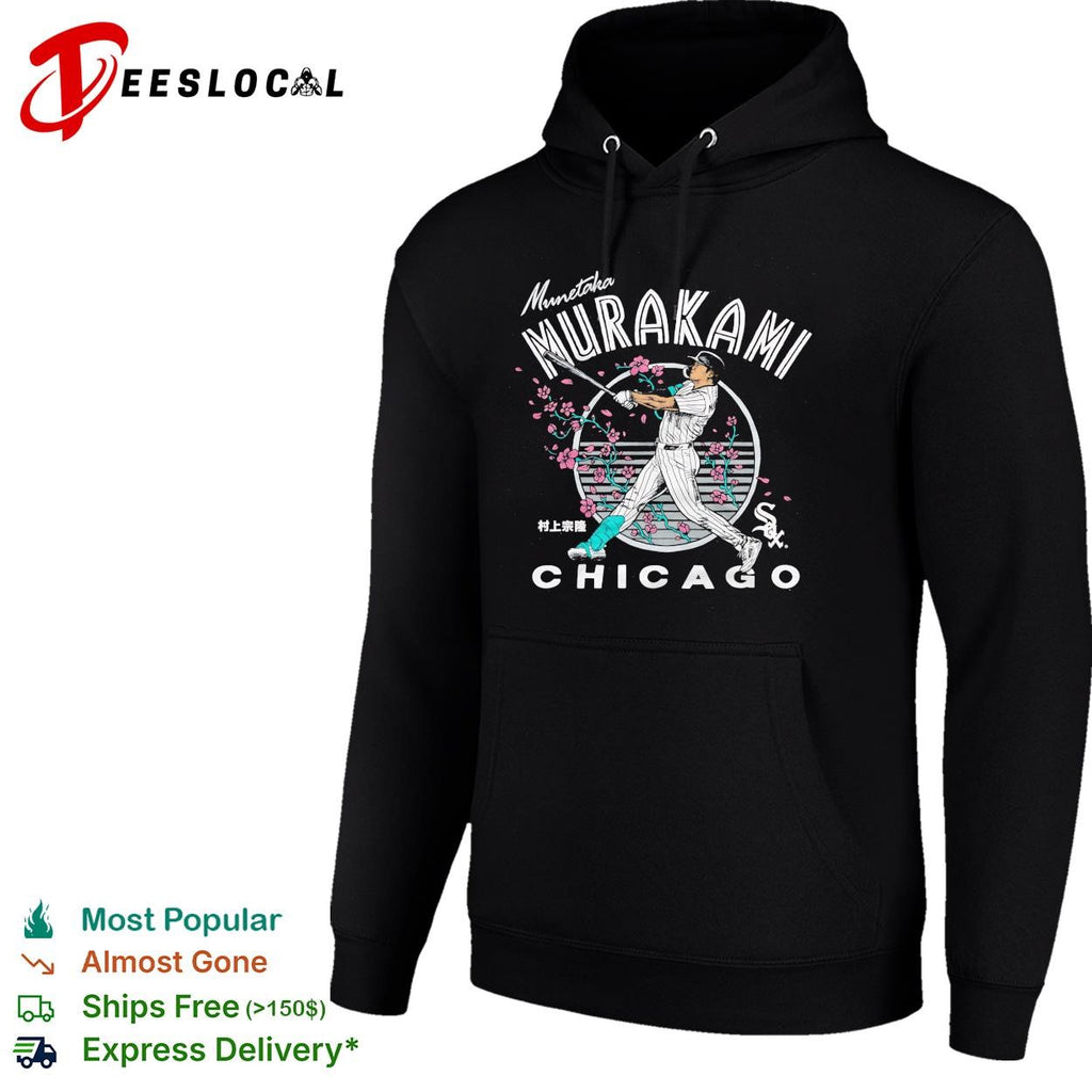 Munetaka Murakami Chicago White Sox cherry blossom batting slugger swing poster shirt