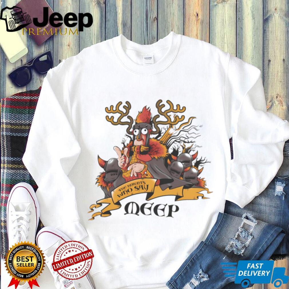 Muppets Beaker Knights Who Say Meep Medieval Fantasy Parody T Shirt