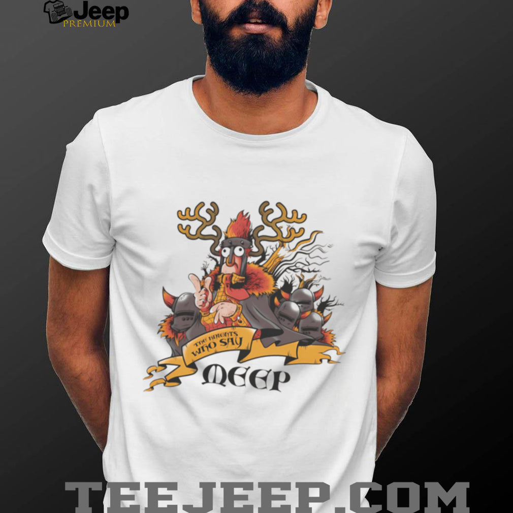 Muppets Beaker Knights Who Say Meep Medieval Fantasy Parody T Shirt