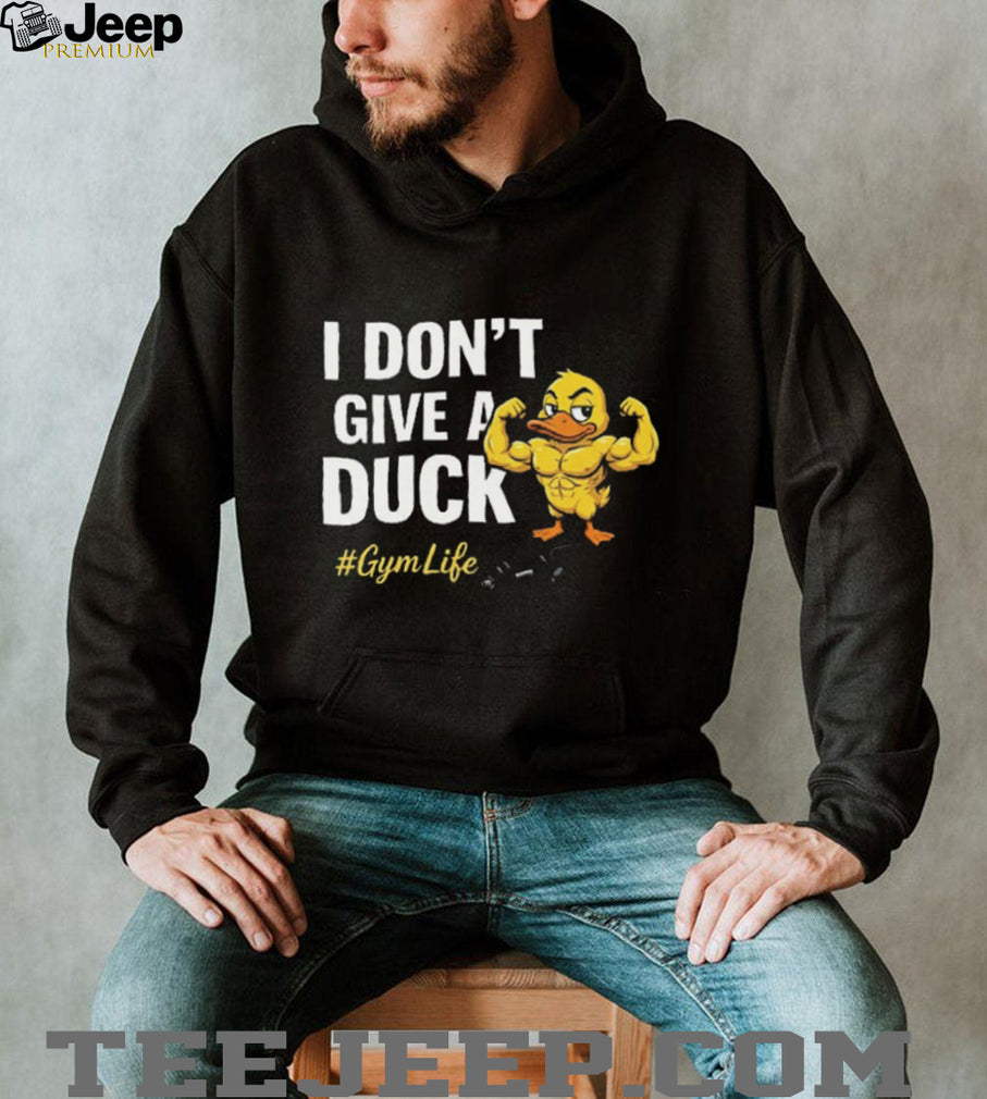 Muscle Duck “I Don’t Give A Duck” #GymLife Funny Fitness T Shirt