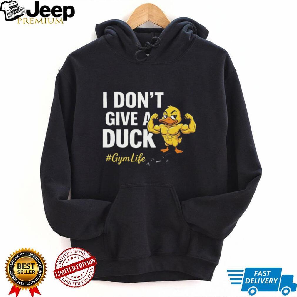 Muscle Duck “I Don’t Give A Duck” #GymLife Funny Fitness T Shirt