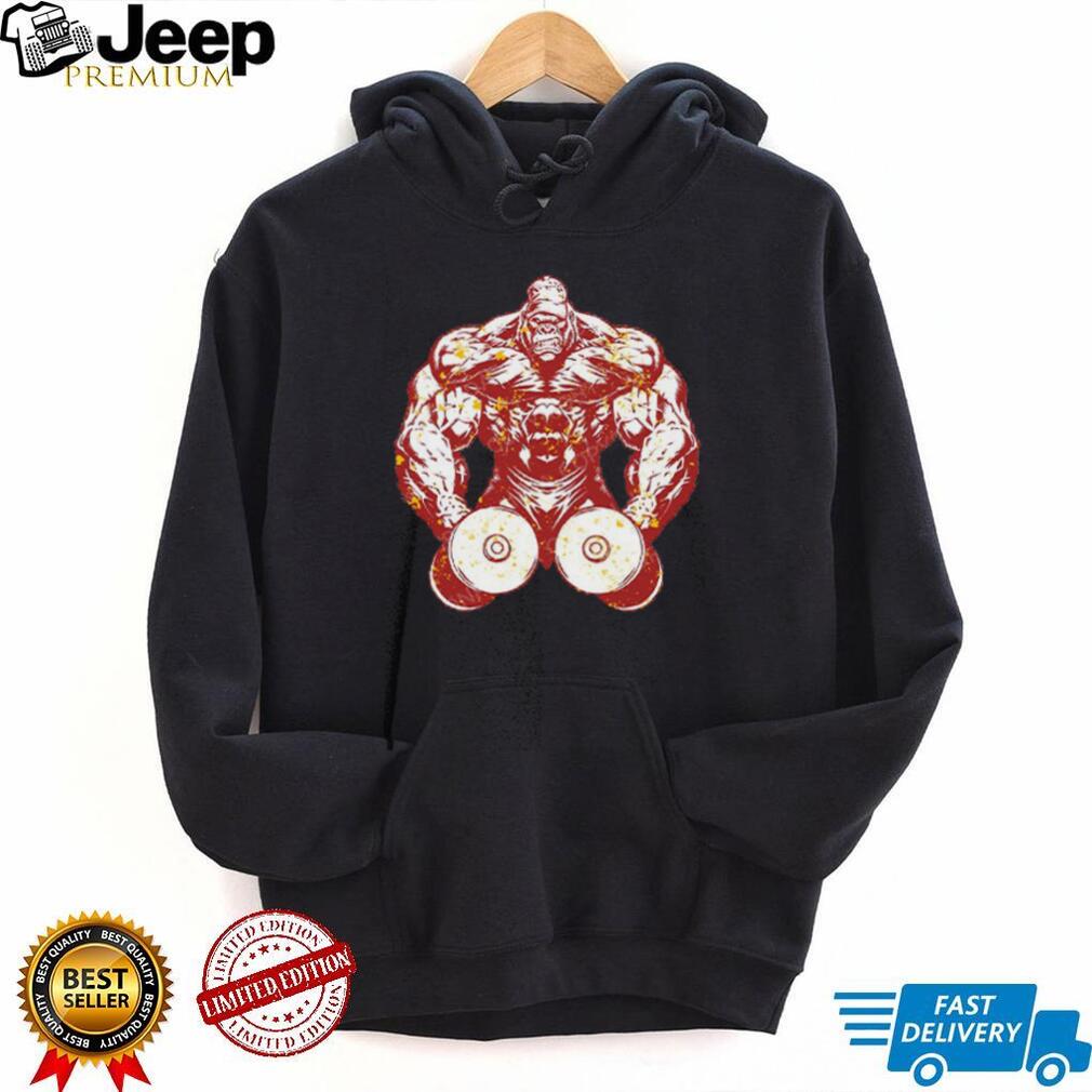 Muscles in Progress Angry Panda Lifting T Shirt