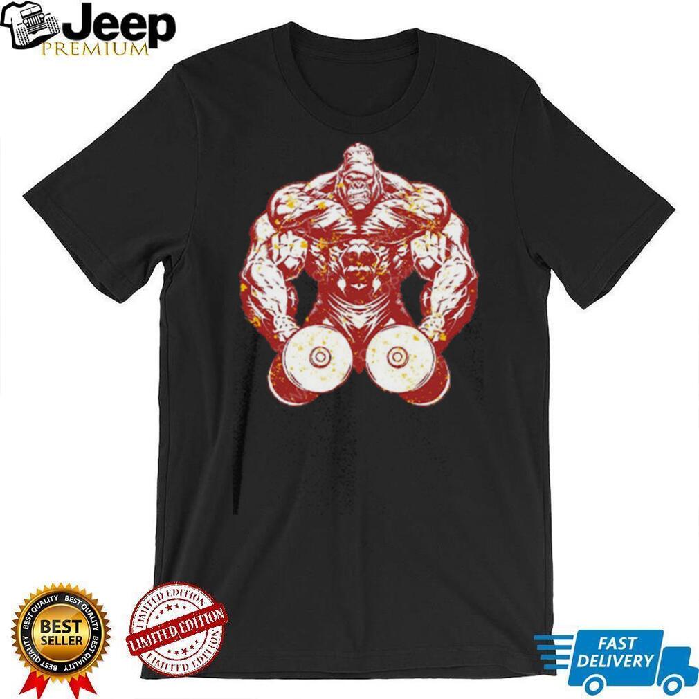 Muscles in Progress Angry Panda Lifting T Shirt