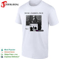 Music fashion film poster collage HMV exclusive vinyl shirt