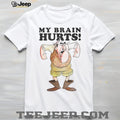 My Brain Hurts Mr. Gumby Monty Python Flying Circus T Shirt