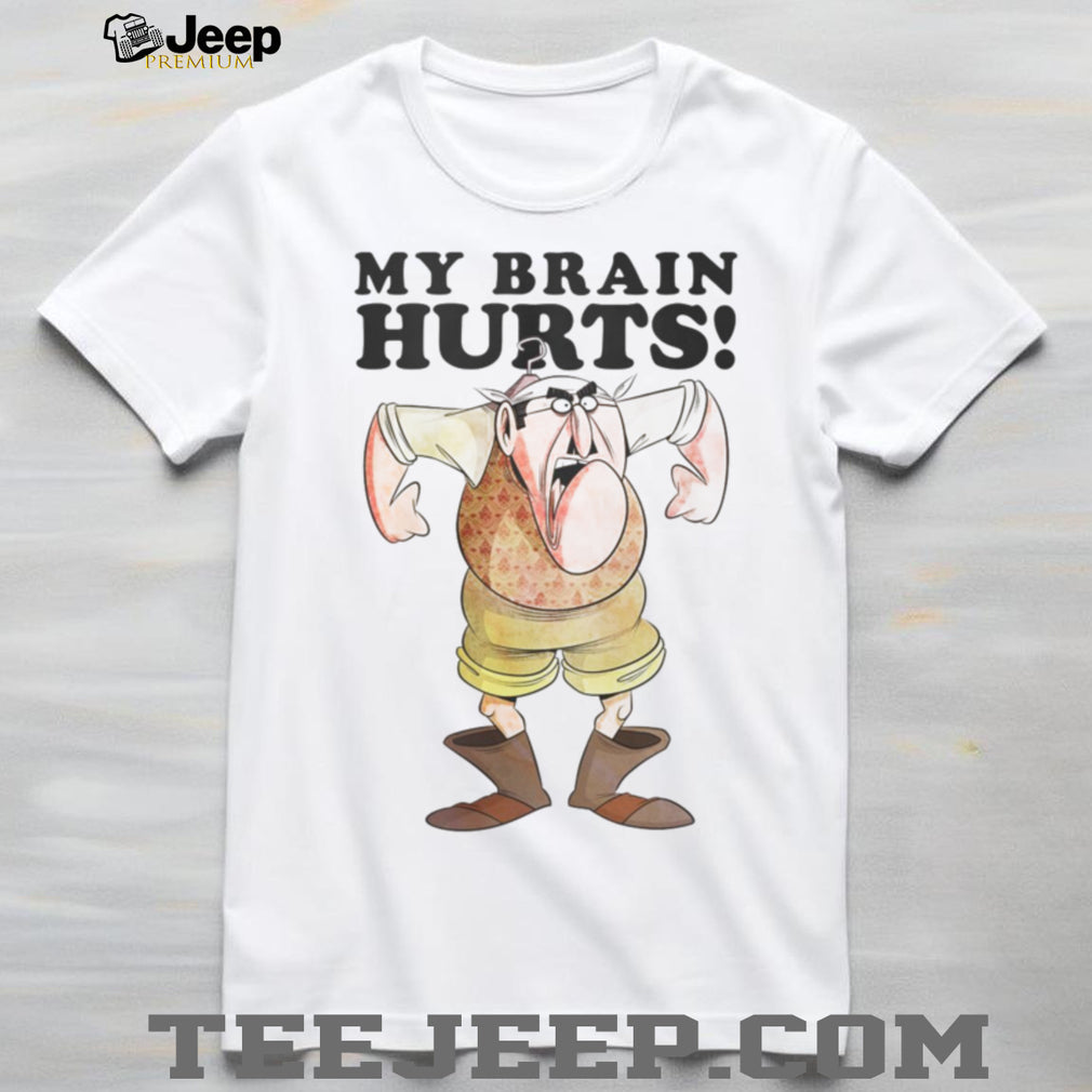 My Brain Hurts Mr. Gumby Monty Python Flying Circus T Shirt