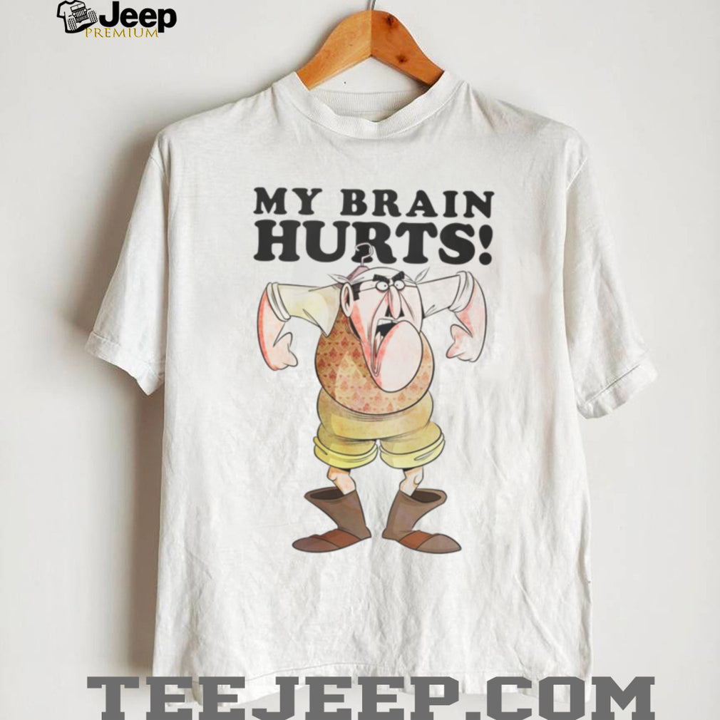 My Brain Hurts Mr. Gumby Monty Python Flying Circus T Shirt