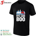 My hometown booed Trump NYC Said Boo MSG Garden political graphic shirt