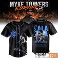 Myke Towers ‘Young Kingz’ World Tour Baseball Jersey