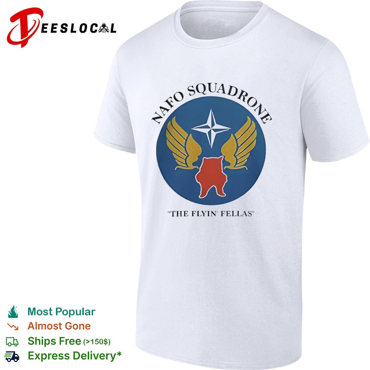 NAFO Squadrone The Flyin Fellas North Atlantic Treaty Organization shirt