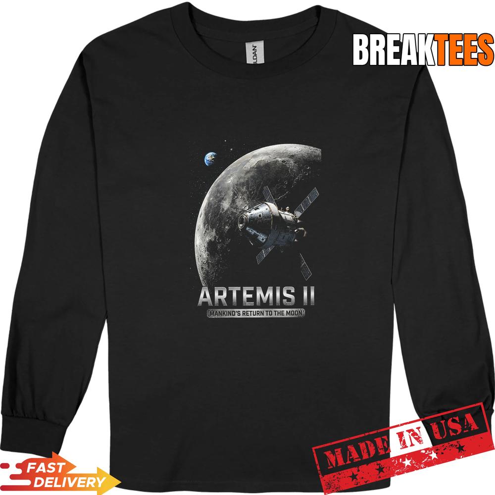 NASA Artemis 2 2026 Rocket Launch Mission to The Moon T-Shirt
