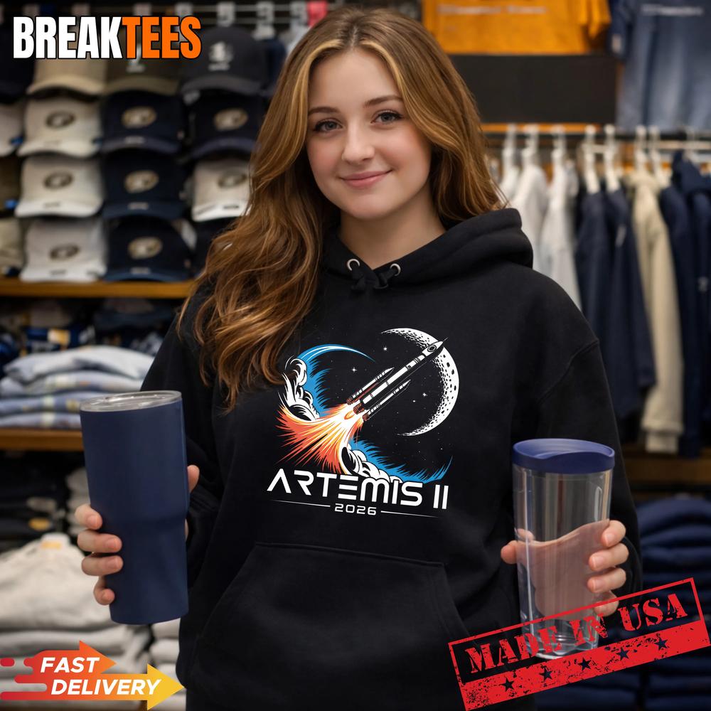 NASA Artemis II Launch to The Moon 2026 T-Shirt