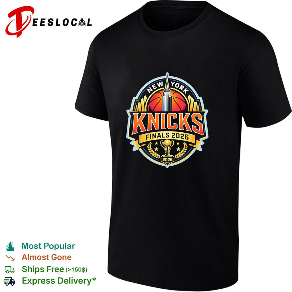 NBA Finals 2026 2028 Trophy Empire State Building retro shirt