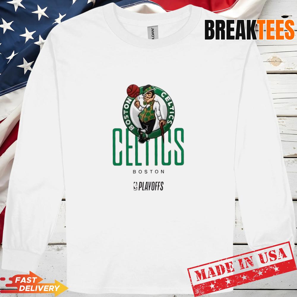NBA Playoffs Boston Celtics Basketball Logo T-Shirt
