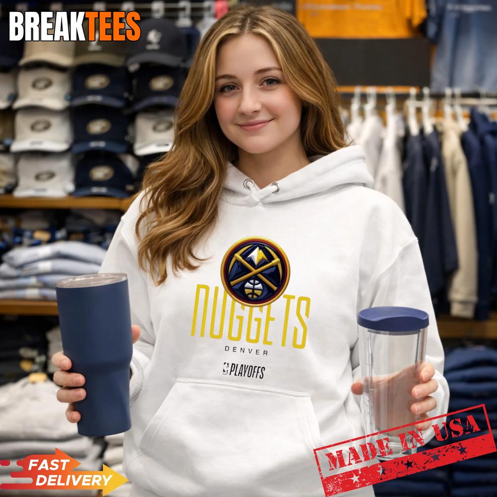 NBA Playoffs Denver Nuggets Basketball Logo T-Shirt