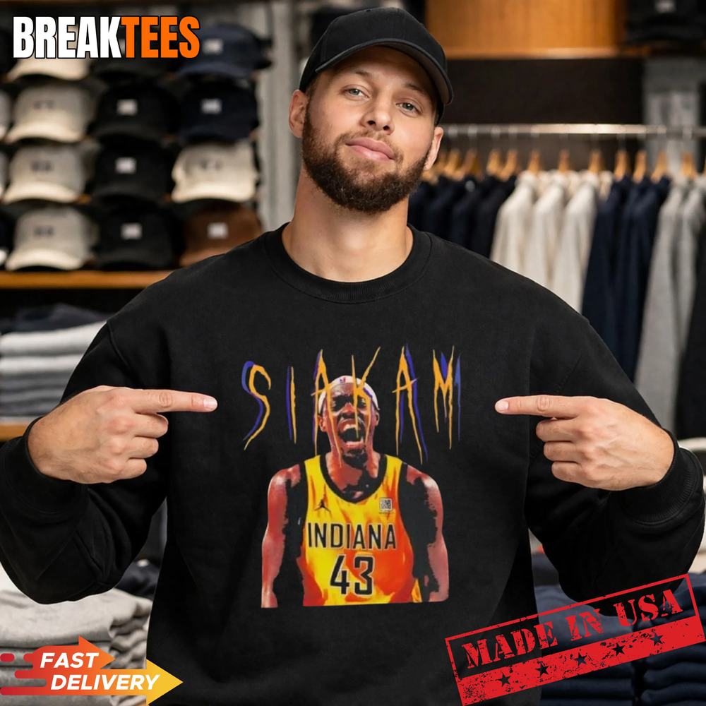 NBA Playoffs Pascal Siakam Indiana Pacers t-shirt