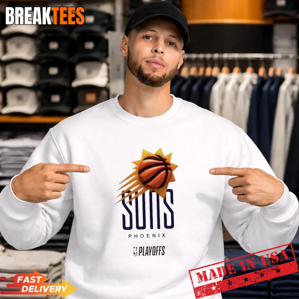 NBA Playoffs Phoenix Suns Basketball Logo T-Shirt