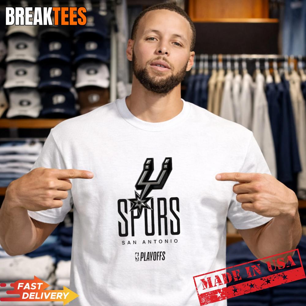 NBA Playoffs San Antonio Spurs Basketball Logo T-Shirt