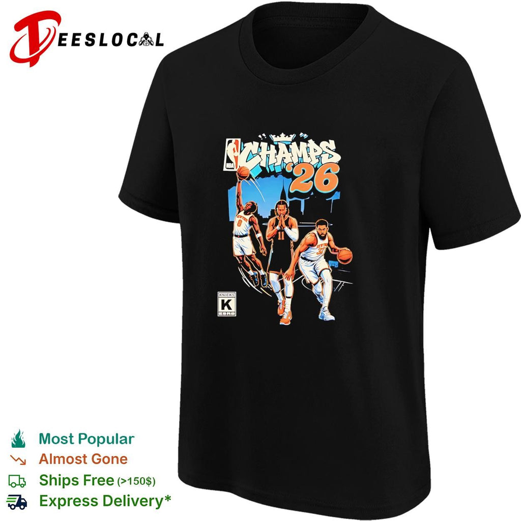 NBA champs 26 comic book style basketball players in action graphic poster shirt