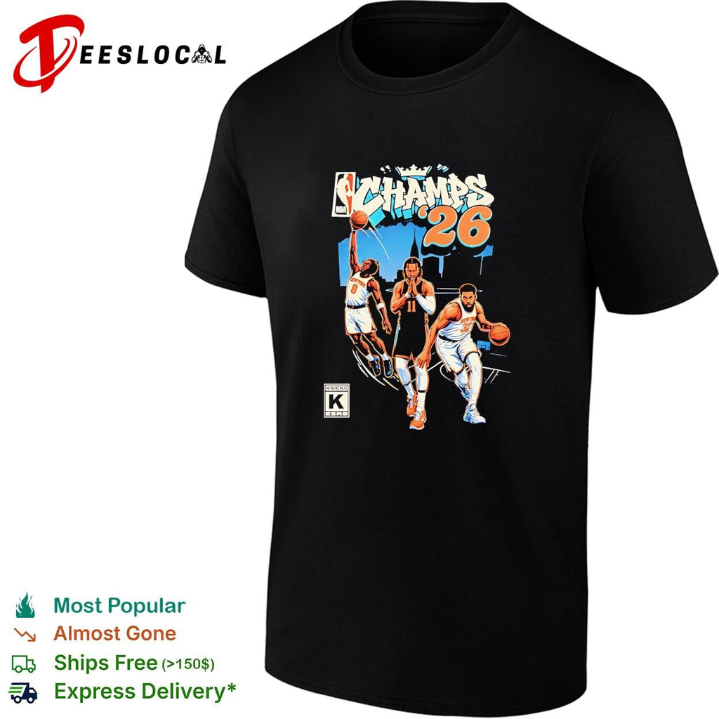 NBA champs 26 comic book style basketball players in action graphic poster shirt