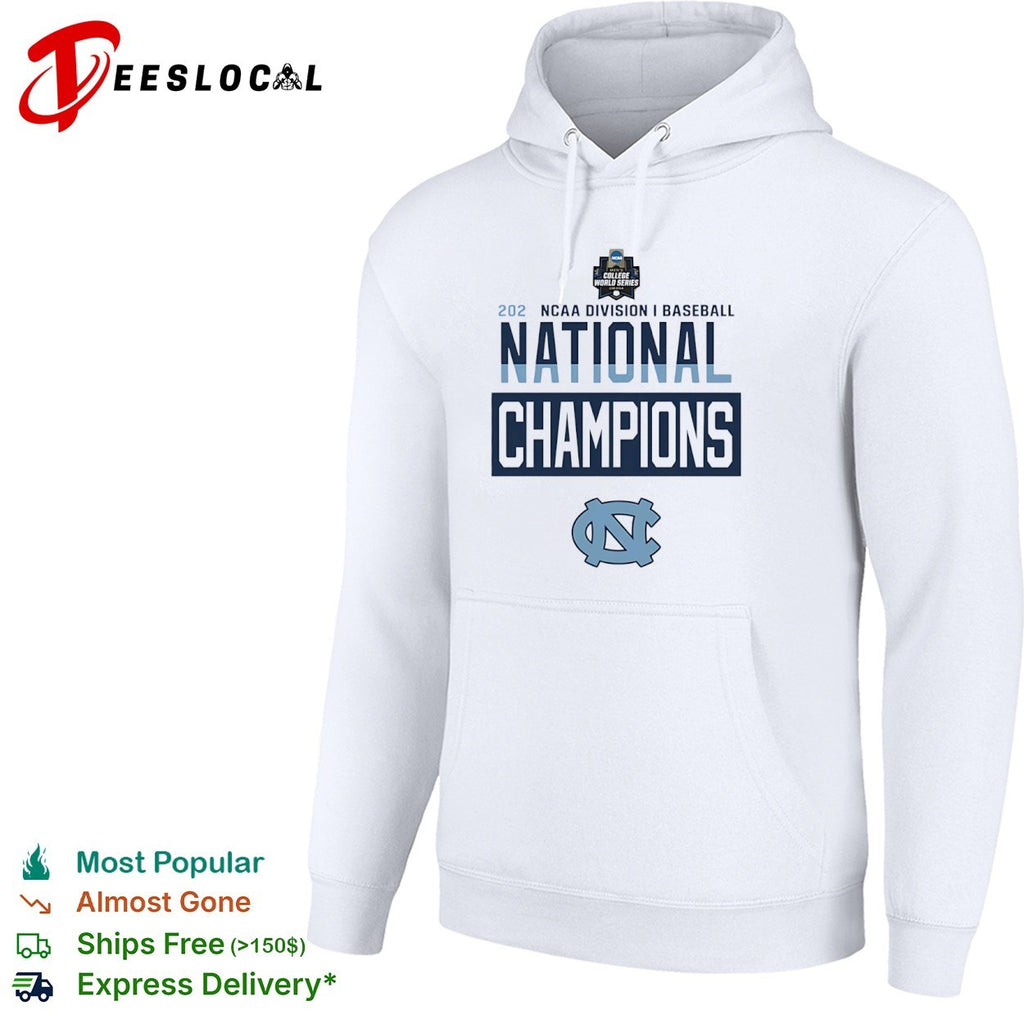NCAA Division I Baseball National Champions North Carolina Tar Heels 2026 shirt