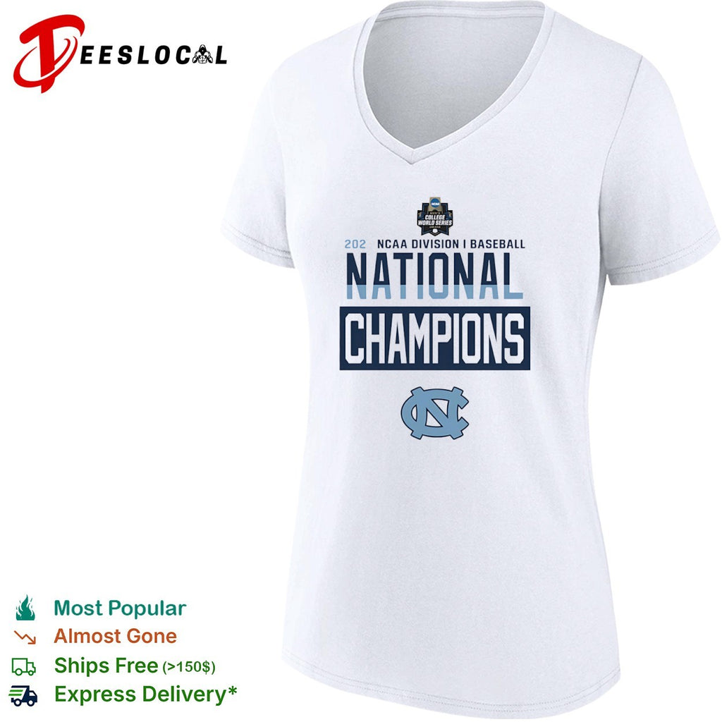 NCAA Division I Baseball National Champions North Carolina Tar Heels 2026 shirt