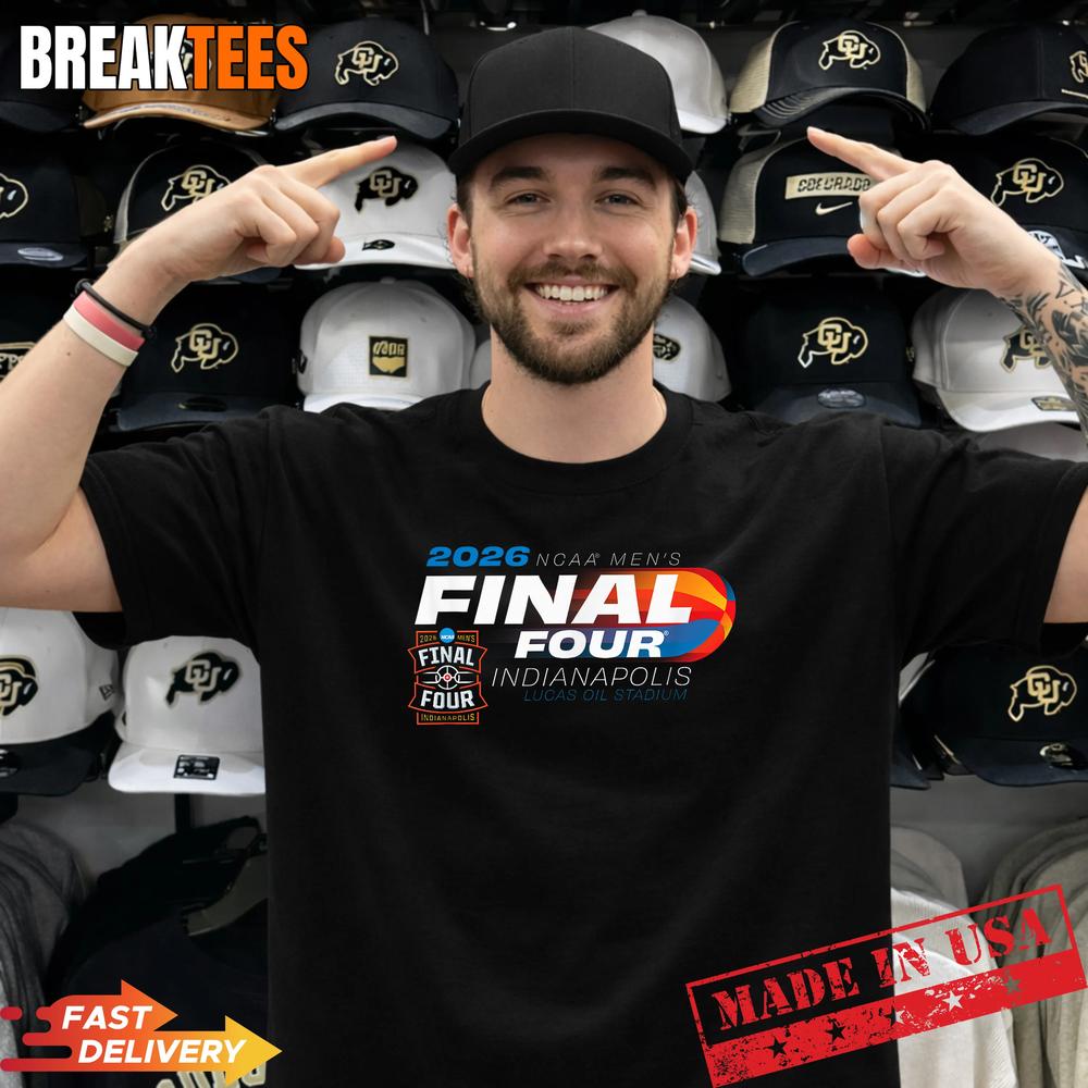 NCAA Final Four 2026 Men’s Basketball Indianapolis T-Shirt