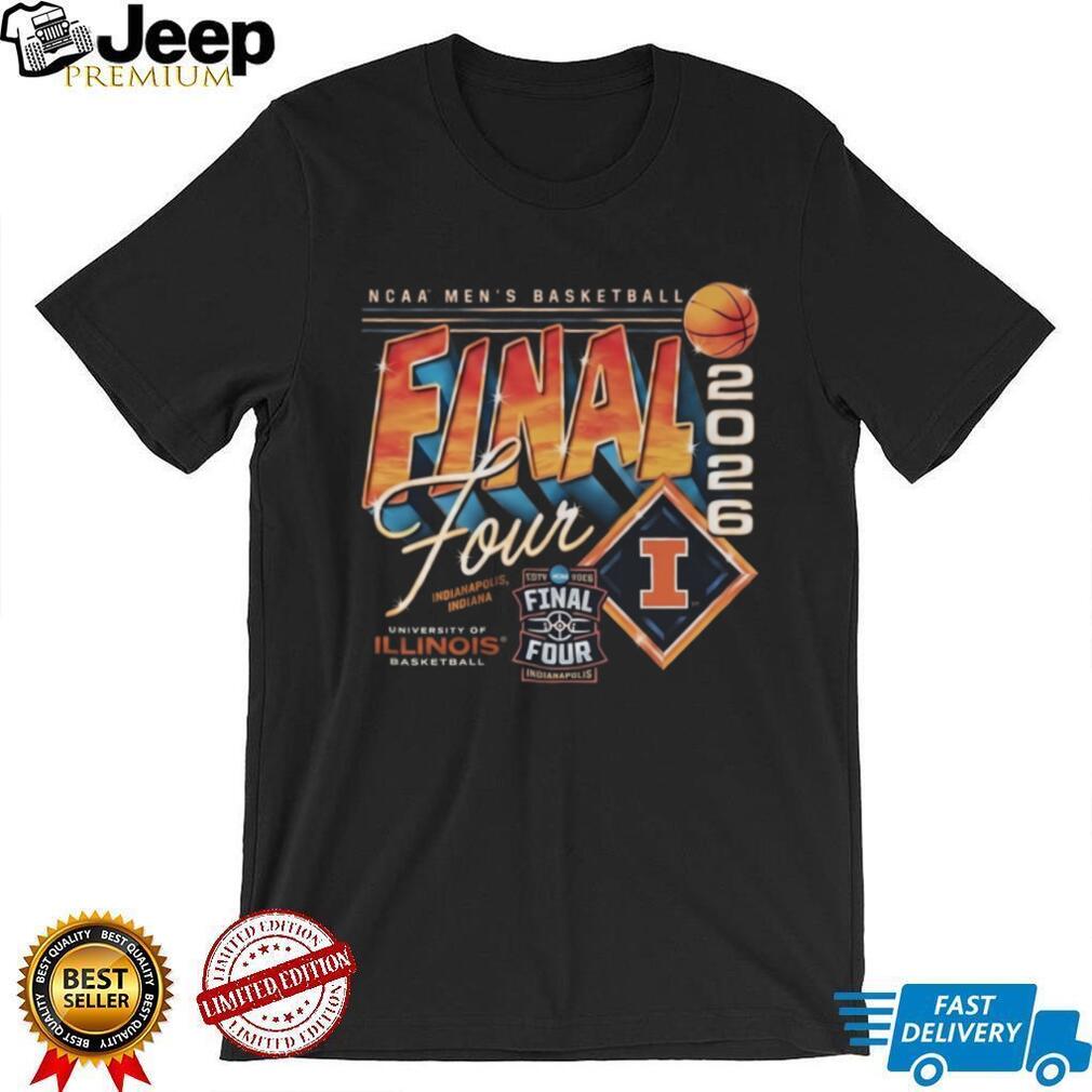 NCAA Men’s Basketball Final Four 2026 University of Illinois T Shirt