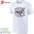 NCAA Mens College World Series the greatest show on dirt Omaha 2026 Charles Schwab Field shirt