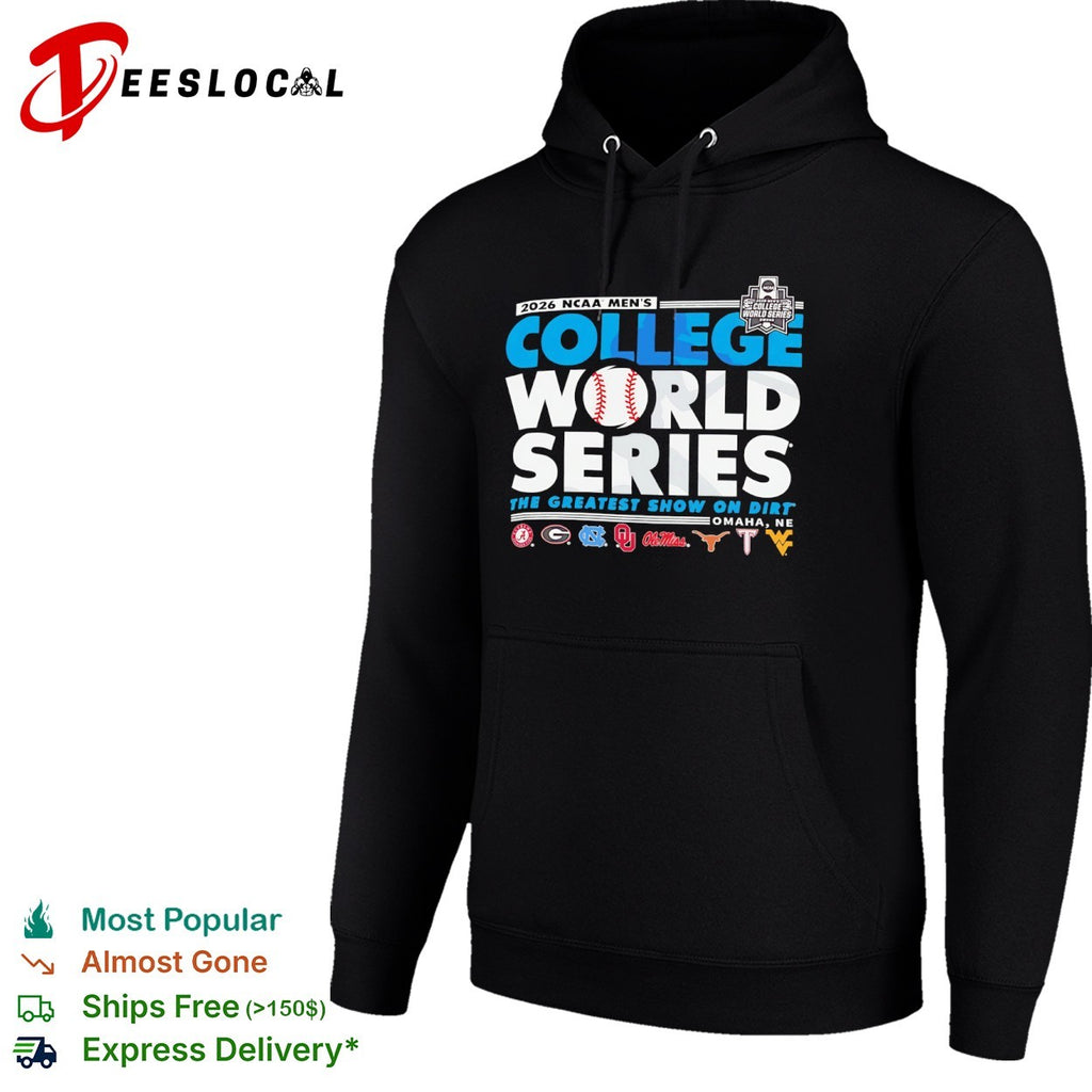 NCAA Men’s College World Series the greatest show on dirt Omaha NE 2026 shirt