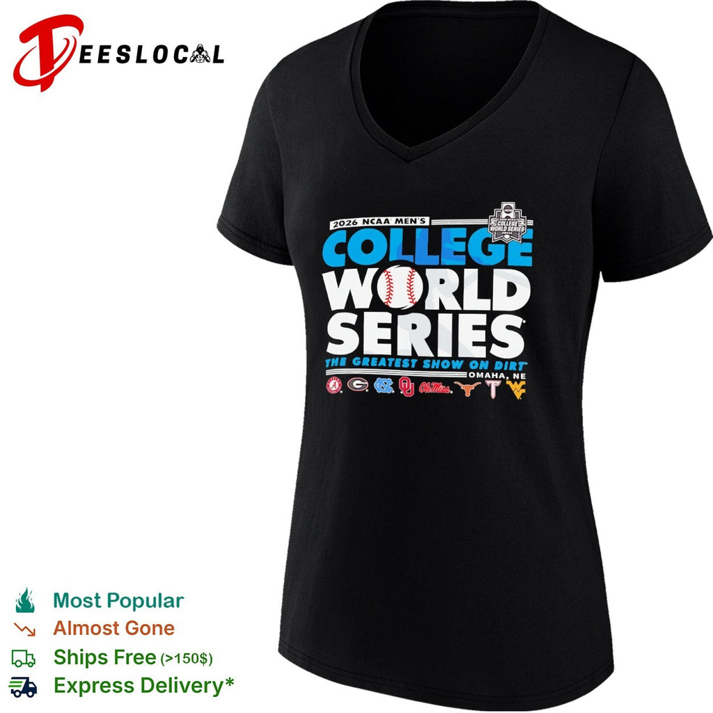 NCAA Men’s College World Series the greatest show on dirt Omaha NE 2026 shirt