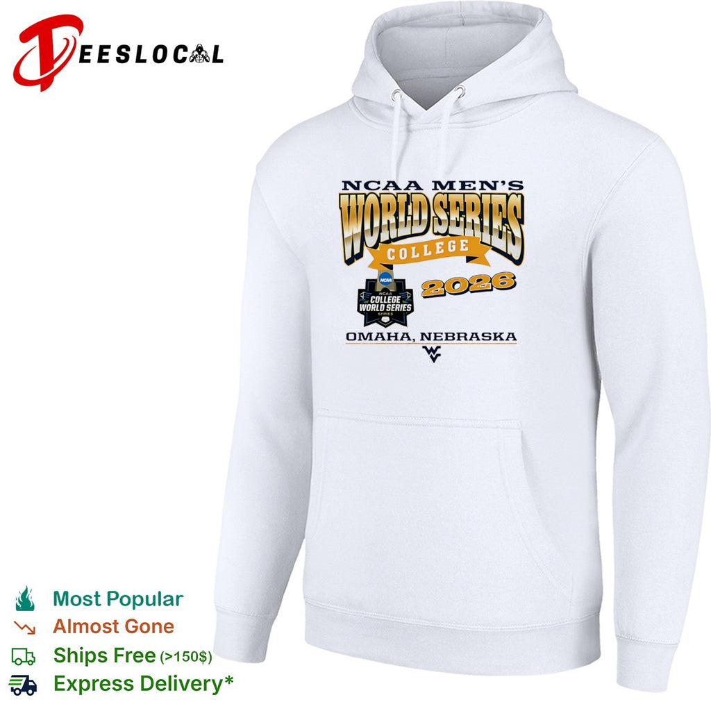 NCAA Men’s World Series 2026 Omaha Nebraska West Virginia Mountaineers logo shirt