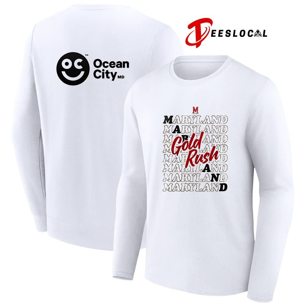 NCAA x Gold Rush Marryland Ocean city shirt